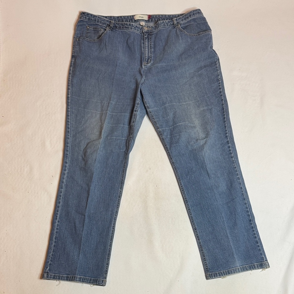 CJ Banks Men's Blue Tall Straight Jeans